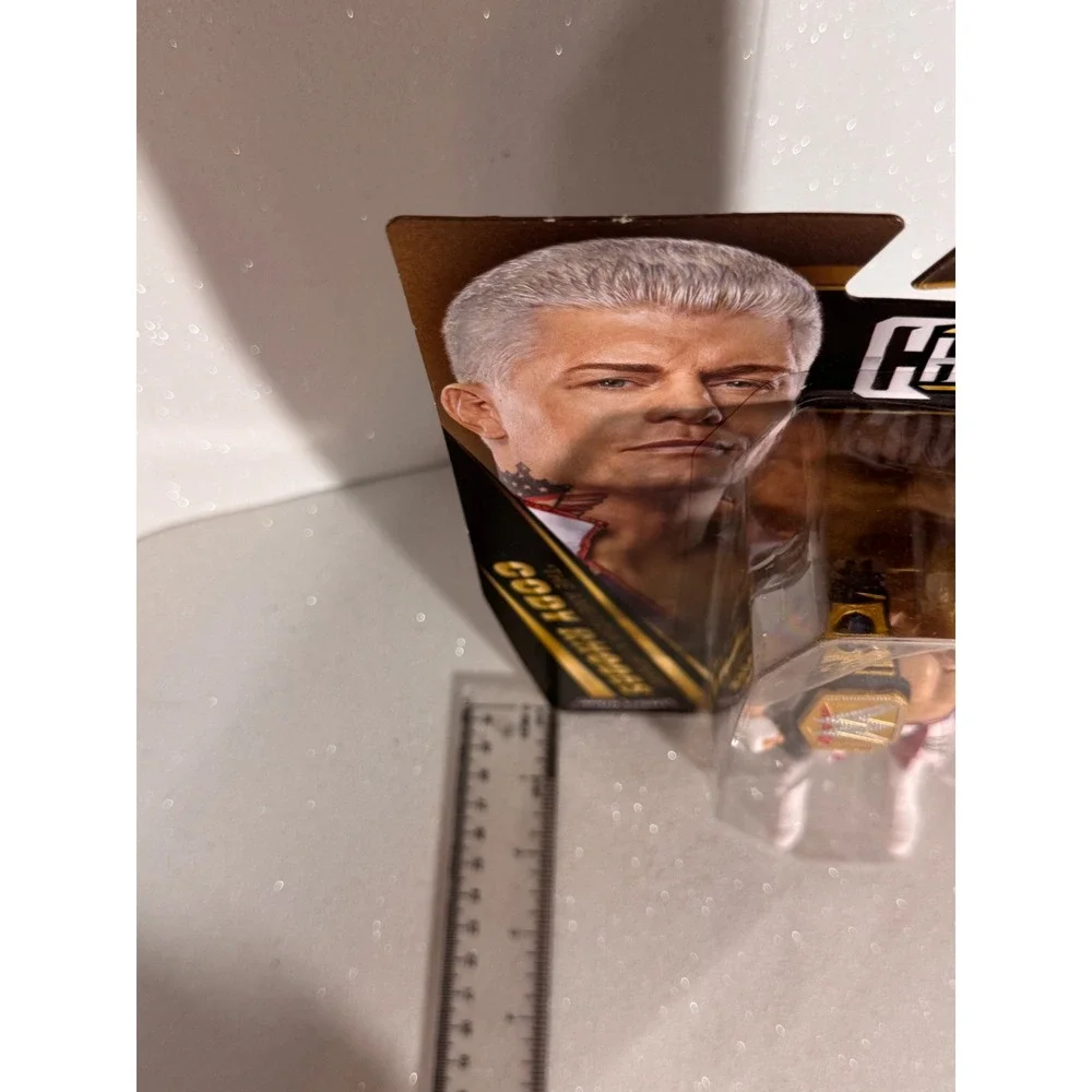 WWE Champions Cody Rhodes Action Figure Main Event Series Mattel Undisputed Belt